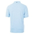 thumbnail image 3 of Men's Cutter & Buck Light Blue Houston Oilers Throwback Logo Virtue Eco-Pique Botanical Recycled Polo, 3 of 3