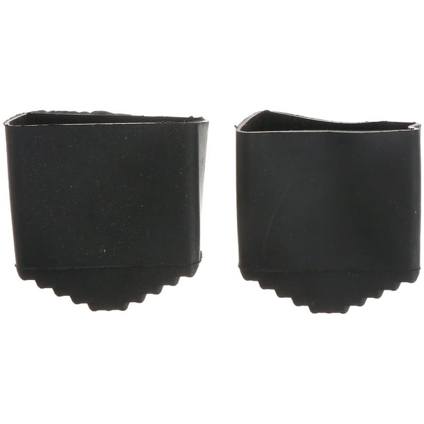 2 protectores para patas de escalera plegables. Protectores antideslizantes para patas de escalera. Fáciles de instalar.