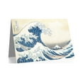 thumbnail image 2 of Hokusai Great Wave Off Kanagawa Greetings Card Plus Envelope Blank inside, 2 of 3
