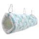 thumbnail image 2 of 1pc Small Animal Tunnel Plush Hamster Squirrel Winter Warm Sleeping Tunnel, 2 of 2