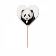 Panda Baby Walk Eyes Art Deco Fashion Toothpick Flags Heart Lable Cupcake Picks