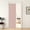 Pink, variant on Vertical Striped Pleated Door Curtain Thermal Insulating Room‑Dividing
