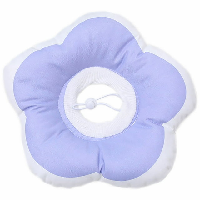 Bangcool Collier de Récupération pour Chat, Doux, Ajustable, Fleur, Cône de Cou pour Chaton, Collier de Chirurgie pour Chiot
