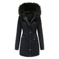 thumbnail image 5 of Women's Winter Coat Warm Puffer Jacket Waterproof Winter Parka Coat with Hood, 5 of 7