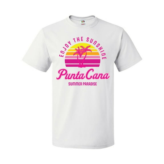 Inktastic Enjoy the Sunshine Punta Cana Summer Paradise T-Shirt