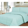 thumbnail image 1 of Sweet Home Collection Down Alternative Polyester Comforter Box Stitch Microfiber Bedding - Twin Light Blue, 1 of 2