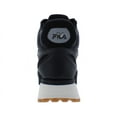 thumbnail image 3 of Fila Harlem High Womens Shoes Size 7.5, Color: Black/Gardenia/Gum, 3 of 5