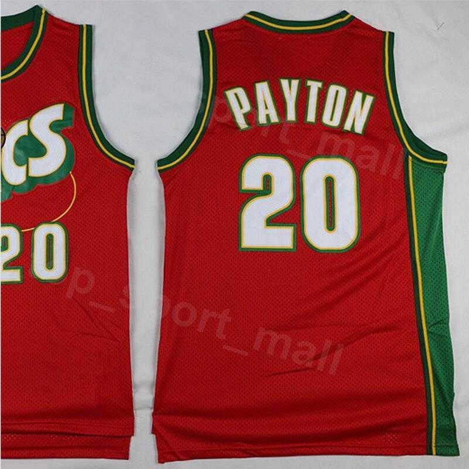 NBA_ Men Basketball Shawn Kemp Jersey Gary Payton Kevin Durant Ray Allen  Stitched Green Yellow White Red Home Away Breathable Good Quality''nba'' jersey 