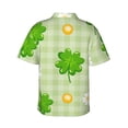 thumbnail image 3 of Kll Men'S Hawaiian Shirt Short Sleeve Button Down Beach Shirts-St Patrick'S Day11, 3 of 8