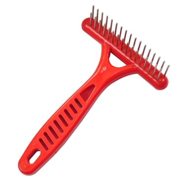 Pet Grooming Brush Professional Hand-held Dog Grooming Rake Pet Dematting Comb
