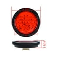 thumbnail image 3 of Astra Depot 40X Red 4" Round 24-LED Brake Stop Tail Light Fit Cargo Semi Trailer Container Tractor Truck Bus Lorries, 3 of 7