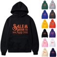 thumbnail image 3 of hxobax Halloween Oversized Hoodies Sweatshirts for Women Long Sleeve Drop Shoulder Fleece Hooded Top, 3 of 3