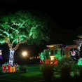 thumbnail image 2 of Cadena de luces Carnaval Boda Iluminación de jardín interior al aire libre, Luces LED para árboles de cuento de hadas Luces festivas para árboles Decoración navideña, Verde, 10 m 100 LED, 2 of 5