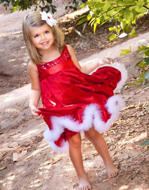 walmart children's christmas dresses