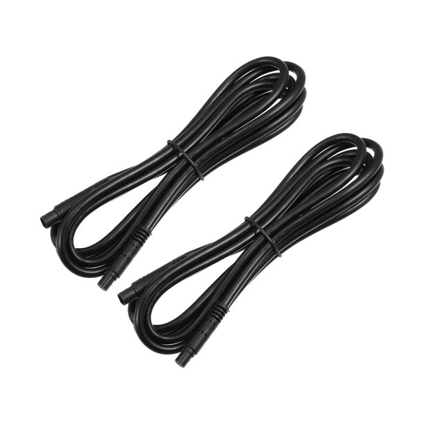 2uds 8 Pasadores Coche Respaldo Tablero Cámara Extensión Cable Cordon 200cm