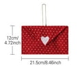 thumbnail image 3 of Valentine Envelopes under $5! Yannianjz Valentine's Day Envelope Decorations, Red Love Heart Gift Bag Embellishments for Greeting Cards, Scrapbooking, Party Favor Bags, Wedding Invitations, 3 of 9