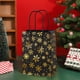 thumbnail image 1 of Bolsos de papel, adornos navideños, bolsas de regalo navideñas, bolsas de mano con estampado de Papá Noel, bolsas de papel para empaquetar dulces para fiestas navideñas, decoraciones de Halloween, dec, 1 of 6