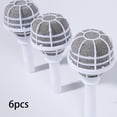 thumbnail image 6 of 6 Pack Bouquet Holder Flower Stand Bouquet Cages with Floral Foam for Bride Bridal Party DIY Arrangements, 6 of 9