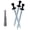 Black-10X2-1/2'', variant on Metal Roofing Screws 10 X 1-1/2 Inch Hex Head Sheet Roof Screw With Epdm Washer For Corrugated (250pcs)