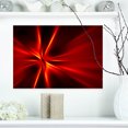 thumbnail image 1 of Design Art - Rayons Rouges et Jaunes, 1 of 4