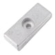 thumbnail image 3 of Ánodo de cuña de aleación de aluminio 826134 826134Q, repuesto apto para fueraborda Mariner, 3 of 5