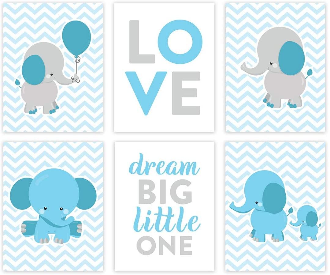 boy nursery elephant theme