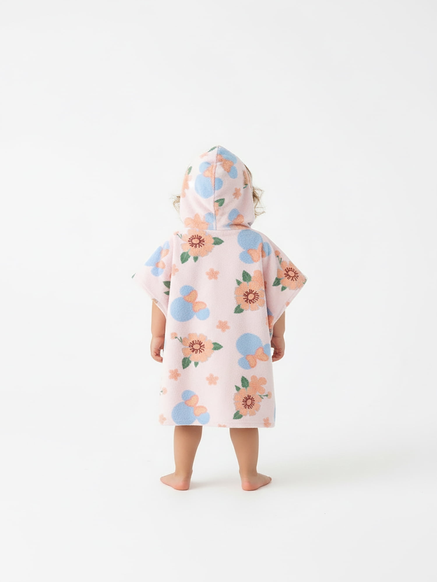 Character Toddler Girl Terry Cover Up Dress with Hood, Sizes 12M-5T