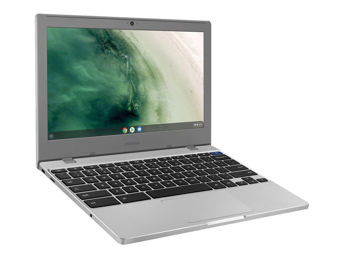 Samsung Chromebook 4 11.6", Intel Celeron N4020, 4GB RAM, 32GB SSD, Chrome OS, Platinum Titan, XE310XBA-K01US - image 2 of 9