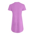 thumbnail image 4 of HomeGardon Liquidation de Robes d'Été! Robes pour Femmes 2025, Robe d'Été Décontractée Ample Imprimée pour Femme Sans Manches à Col en V Ensemble Haut/chemise, P-TTTG, 4 of 7