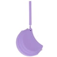 thumbnail image 2 of Silicone Retainer Case Holder with Lanyard Slim Cute Dental Thin Container Braces Case Night Mouth Guard Aligner Case for Partial Denture Purple, 2 of 5