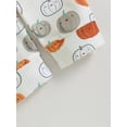 thumbnail image 7 of Toddler Baby Halloween Clothes Letter Print Long Sleeve Sweatshirt and Pumpkin Print Pants Set, 7 of 7