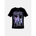 thumbnail image 5 of K-Pop Demon Hunters Women's Huntrix Graphic Tee with Short Sleeves, Sizes XXS-XXL, 5 of 5