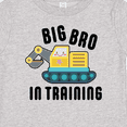 thumbnail image 4 of Inktastic Big Bro in Training with Bulldozer Boys Baby T-Shirt, 4 of 5