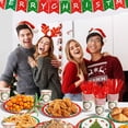 thumbnail image 2 of Set de Vajilla Santa Claus DinnMerry 2Kits Navideño 48Platos 7"ø 48Platos 9"ø 2Juego de Banderines "MERRY CHRISTMAS" 55", 2 of 2
