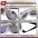 thumbnail image 5 of Gafas de montar para motocicleta plegables de PC PU esponja para motocross, bicicleta de tierra, ATV, lente multicolor, marco blanco plateado, 5 of 6