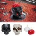 thumbnail image 3 of Halloween Decorations Skull Bleeding Candle Decorations Decor Room Indoor P0V2, 3 of 9