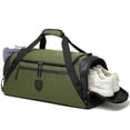 thumbnail image 1 of Langgg Duffel Bag Large Washable Large Capacity Shoulder Bag Soft Texture Sports ForDuffle Bag For Men Gym Bag gray, 1 of 6