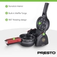 thumbnail image 4 of Open Box Presto Stuffler Stuffed Belgian Waffle Maker Nonstick Appliance, Black, 4 of 12