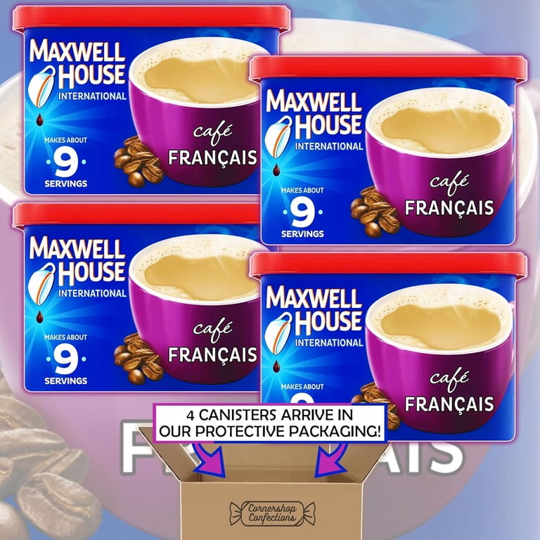 Cafe Francais Maxwell-House International Bundle Pack - 4 Pack 
