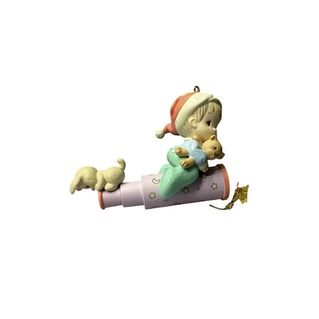 Vintage 1995 Twinkle, Twinkle Christmas Star (Precious Moments) Enesco Christmas Tree Ornament 125903