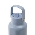 thumbnail image 3 of Thyme & Table 24oz Stainless Steel Cleo Bottle with Straw, Glacier Blue, 3 of 5