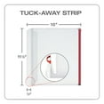 thumbnail image 5 of Cardinal Expanding Zipper Binder Pocket, 1/2", Assorted Zipper, Pack of 5, 5 of 7