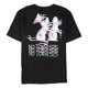 thumbnail image 2 of Elevenparis Hombre No Tourists Camiseta gráfica negra S, 2 of 2