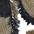 thumbnail image 5 of DecMode Brown Rattan Boho Style Wall Decor, Set of 3, 5 of 8