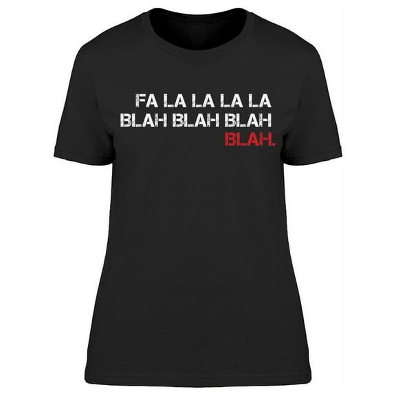 Graphic Blah Blah Blah Women's T-shirt