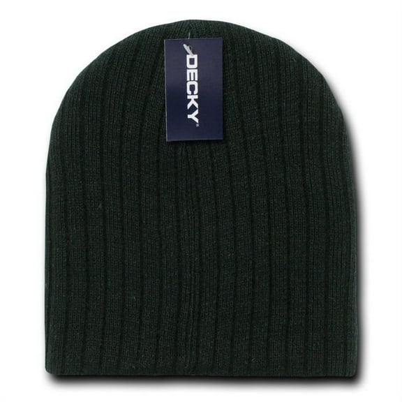 Decky 601 Cable Beanies, Black