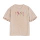 thumbnail image 1 of Camiseta para mujer, camiseta para mujer, camiseta de manga corta con volantes, ropa clásica cómoda con cuello redondo, Tops de verano para viajes de L, 1 of 8