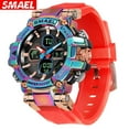 thumbnail image 3 of Explojoy Men's Colorful Digital Watch – Waterproof, Alloy Case, Multifunctional Sport Design, 3 of 9