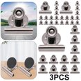 thumbnail image 1 of 12 Uds. Imanes Clips Fuertes para Nevera Clips Magnéticos Metal 38mm Ancho para Nevera, 1 of 7