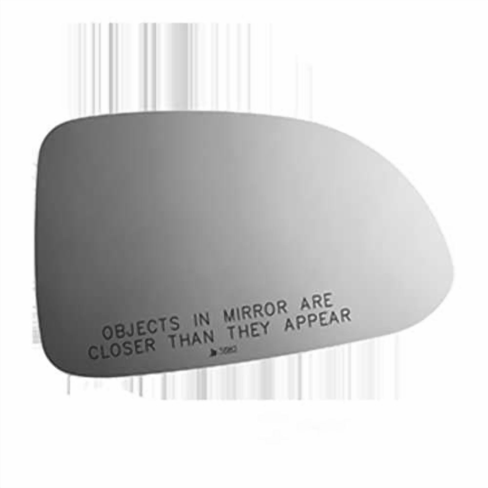 Burco Side View Mirror Replacement Glass - Clear Glass - 3682